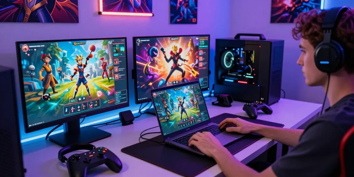 Online gaming access with CIKA4D showcasing vibrant digital environment.
