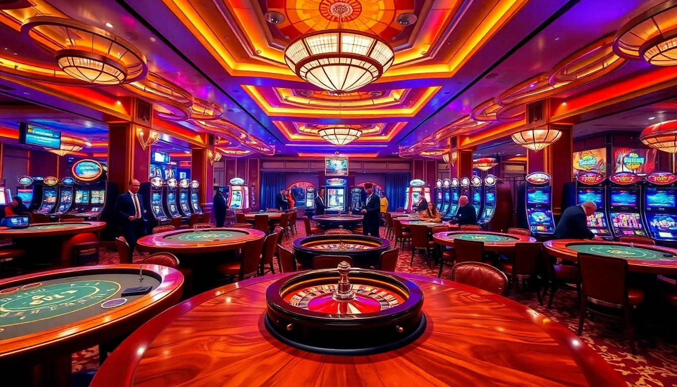 Engage in thrilling gameplay at 23win's vibrant casino tables and slot machines.