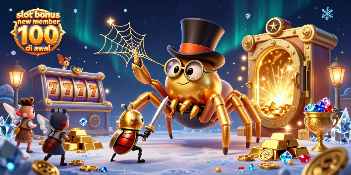 Play and win with the slot bonus new member 100 di awal for an exciting casino experience.