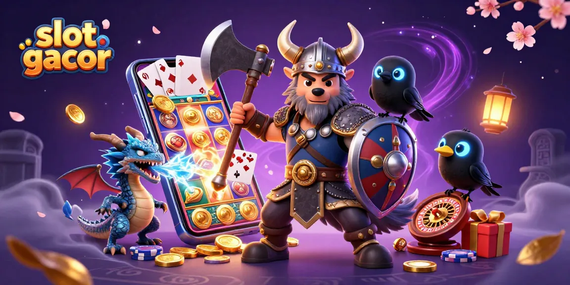Engage with thrilling slot gacor action featuring vibrant game elements and heroic characters.