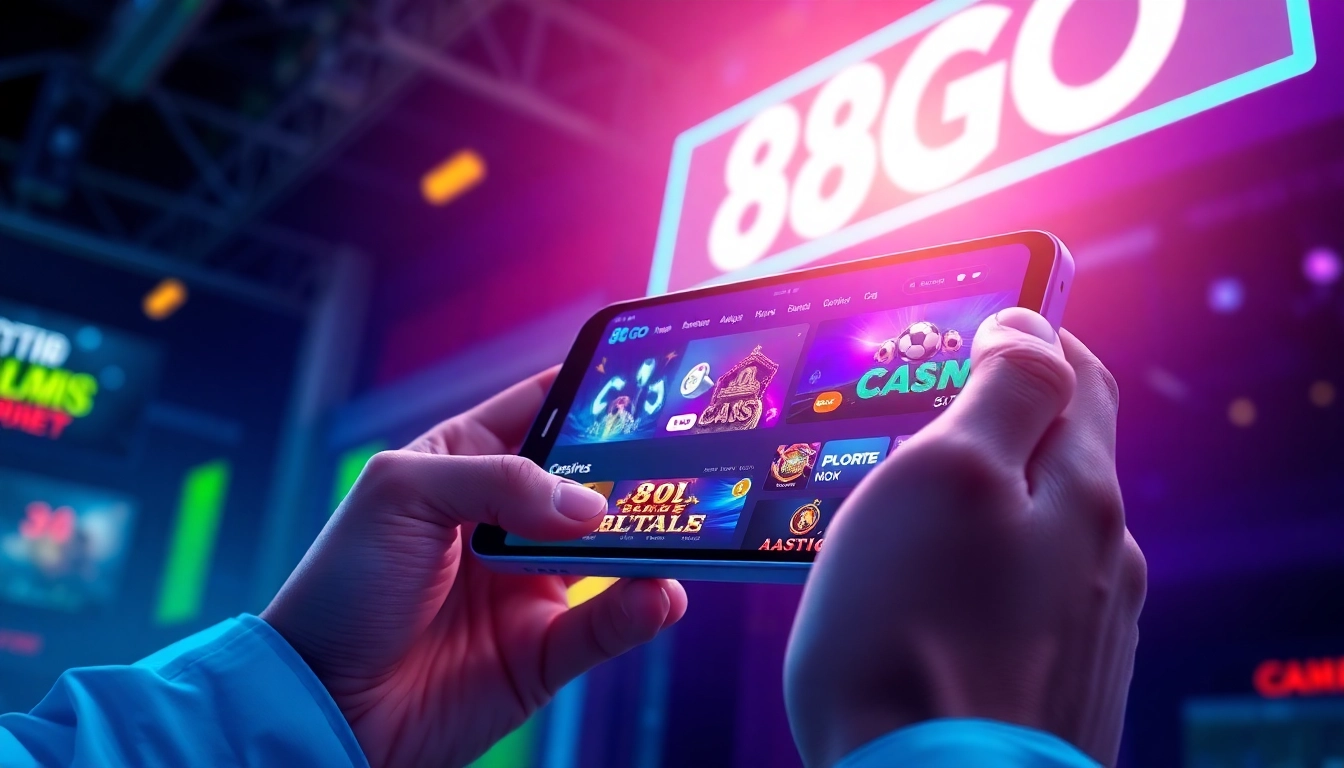 Experience the dynamic platform of 88GO with innovative gaming options and secure betting.