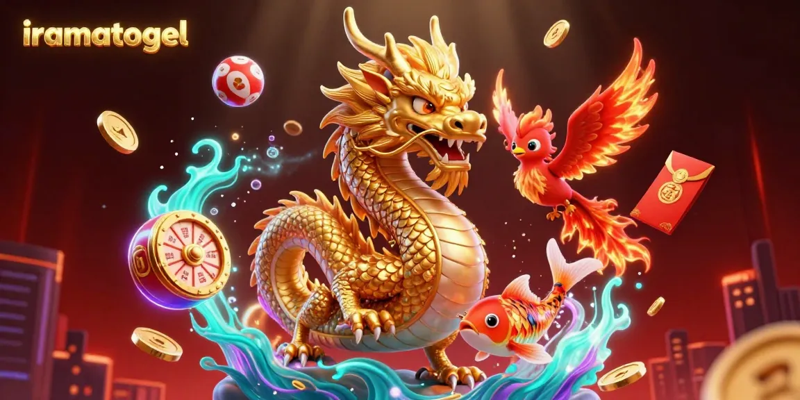 Experience iramatogel's thrilling gameplay with vibrant 3D characters and dynamic lottery elements