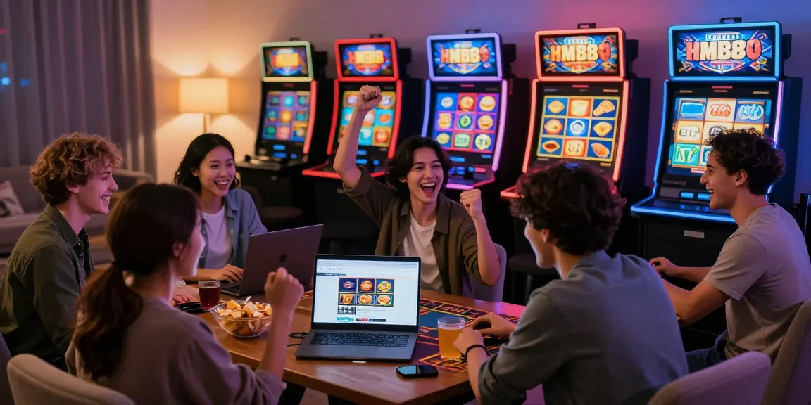 Players celebrating on Trang chủ hm88 during an exciting online gaming session.