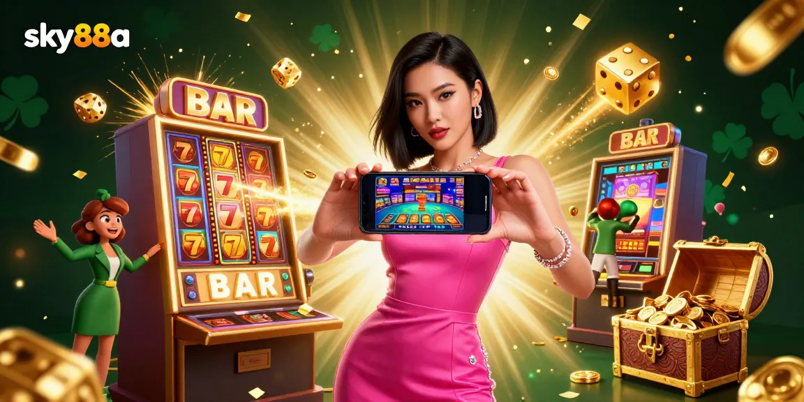 Experience sky88a excitement with dazzling games and rich rewards in a vibrant casino scene.