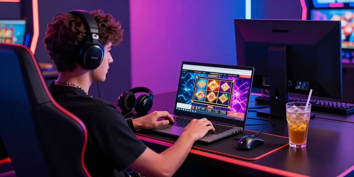 Pengguna LUXURY777 Link Alternatif bermain di setup game modern dengan suasana seru.