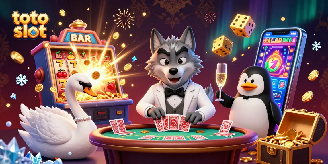 Engage in the thrilling toto slot experience with exciting characters and a jackpot explosion.