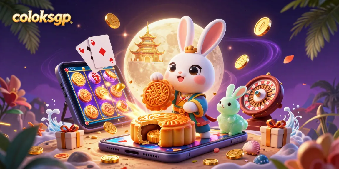 Menangkan hadiah besar di coloksgp dengan simbol slot mengelilingi kelinci bulan