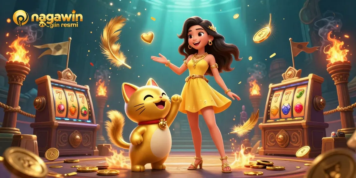 Experience the excitement of nagawin login resmi with joyful gameplay featuring a lucky cat and rich visuals.