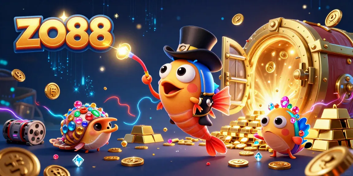 Experience thrilling gameplay at zo88 with deep-sea characters and dynamic casino elements