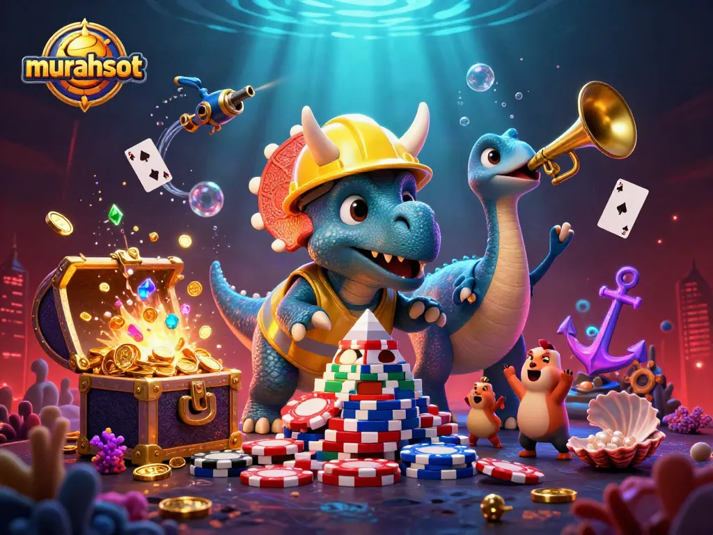 Engage with murahslot and win big at the vibrant casino with colorful characters and delightful game elements.