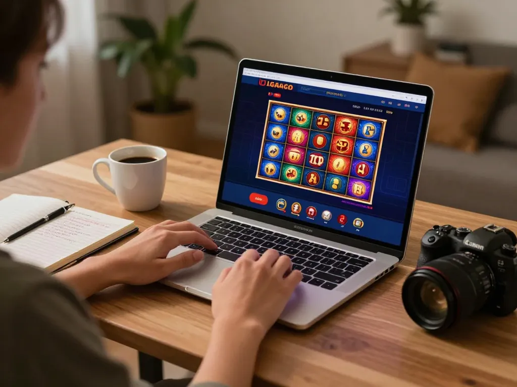 LIGALGO online gaming scene showing a player strategizing while enjoying the interactive interface.