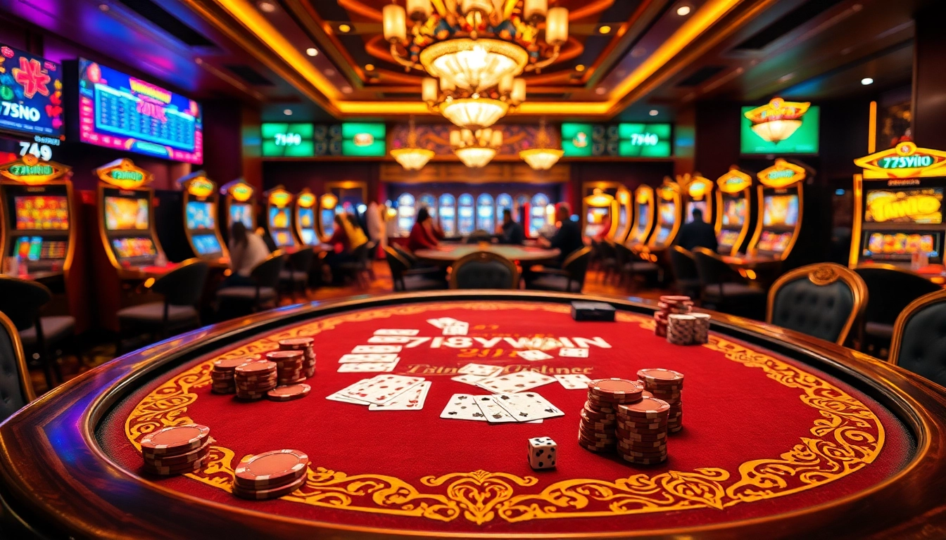 Experience high-stakes gameplay at 789win's luxurious poker tables with vibrant casino elements.
