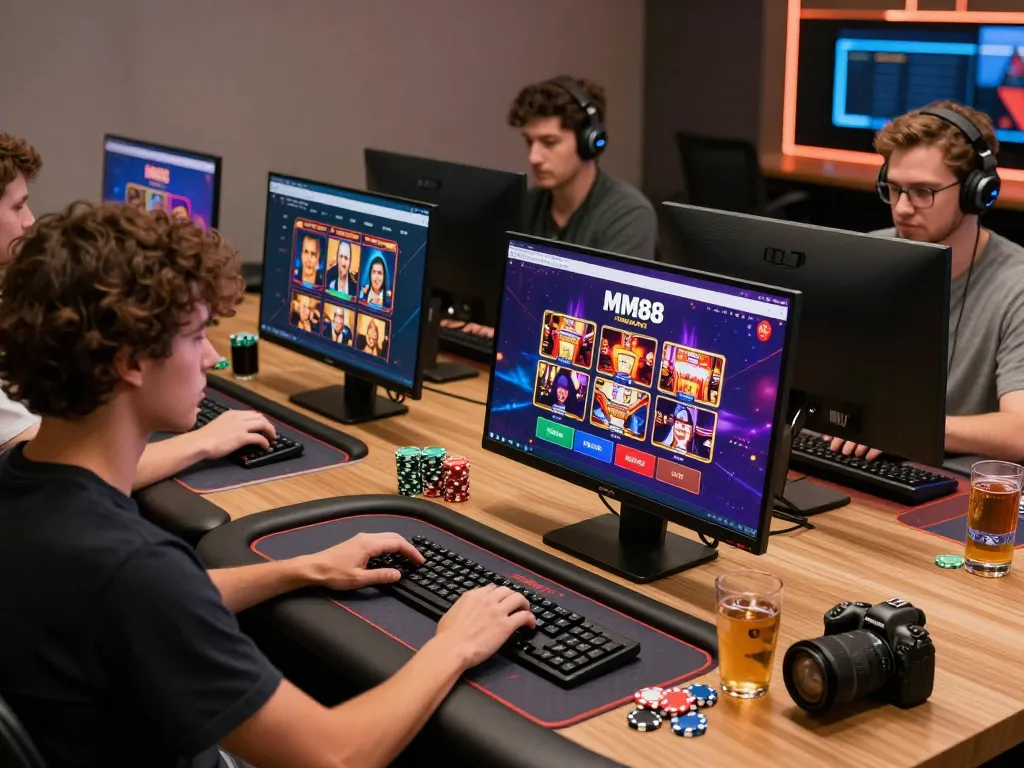 Players enjoying an MM88 online gaming experience with vibrant graphics and engaging gameplay.