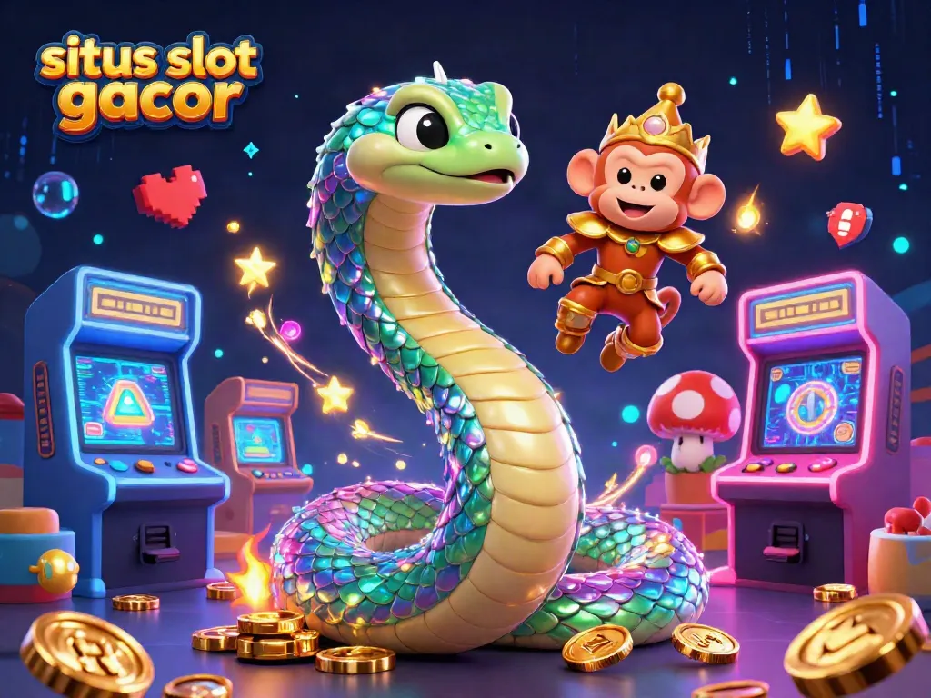 Menangkan permainan situs slot gacor dengan simbol keberuntungan dan karakter 3D menarik.
