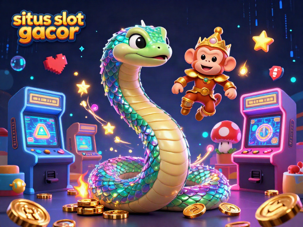 Menangkan permainan situs slot gacor dengan simbol keberuntungan dan karakter 3D menarik.
