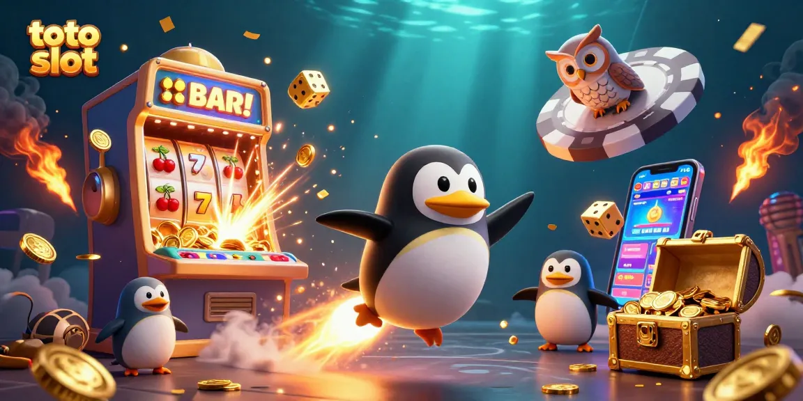 Gali peluang menang dengan toto slot yang penuh koin emas dan simbol keberuntungan di kasino.