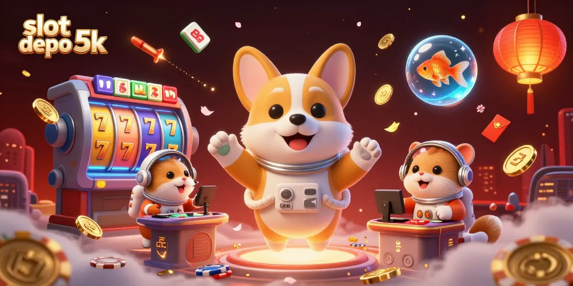 Experience exciting gaming action at slot depo 5k with thrilling character interactions and dynamic game elements.