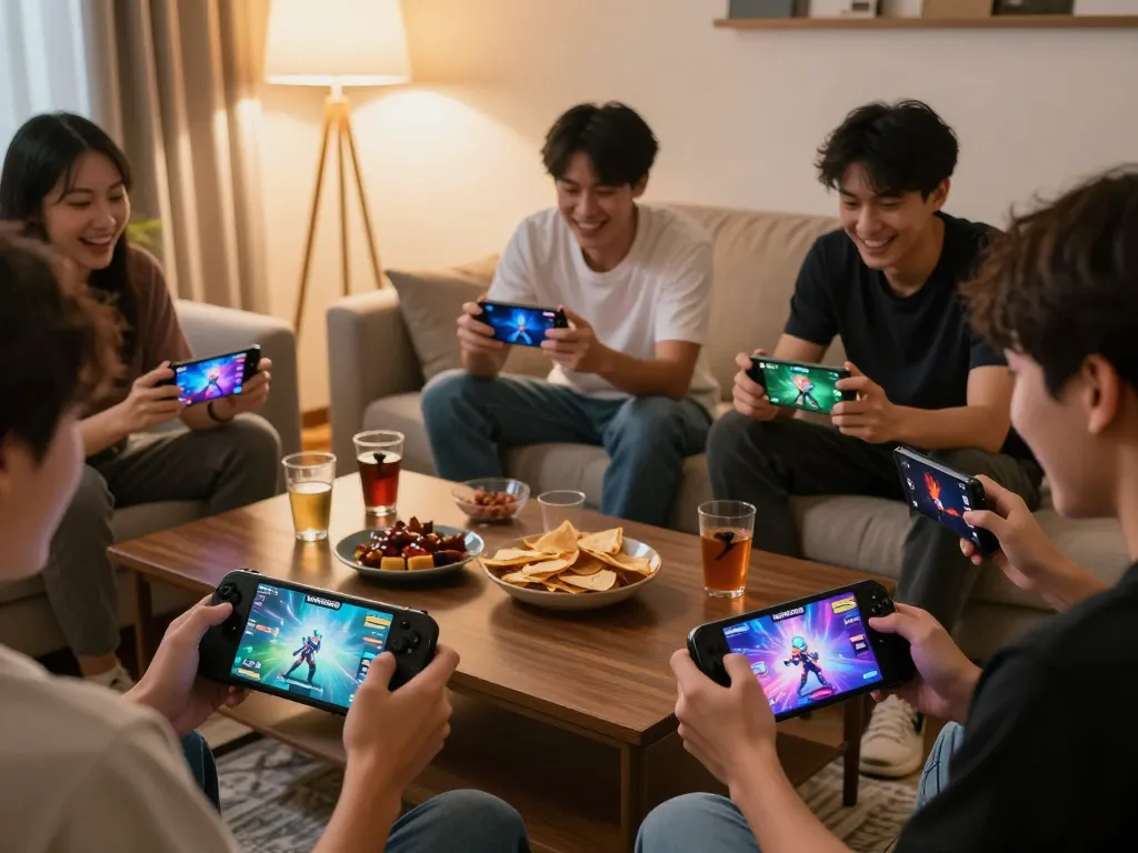 Players engaging with VENOM889 app for thrilling online gaming experience