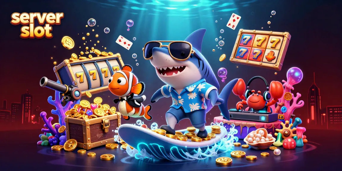 Experience thrilling moments at server slot games with vibrant characters and dazzling gameplay elements.