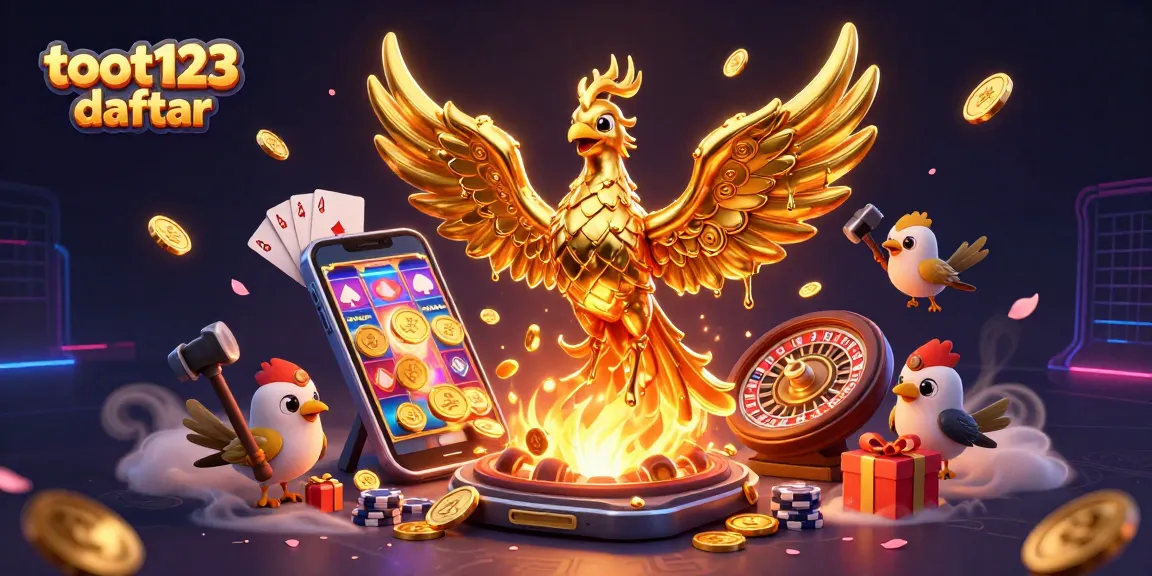 Spin vibrant games and win with toot123 daftar's dynamic online betting platform.