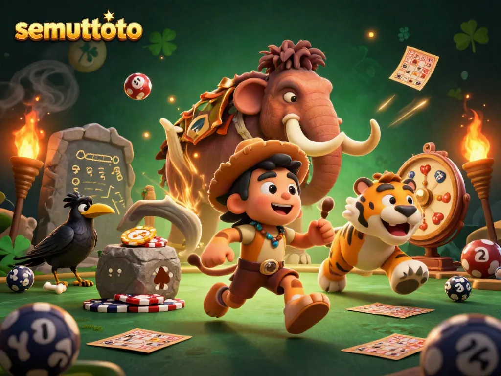 Menggali rincian semuttoto dengan bola lotre dan kartu bingo dalam kasino prasejarah.