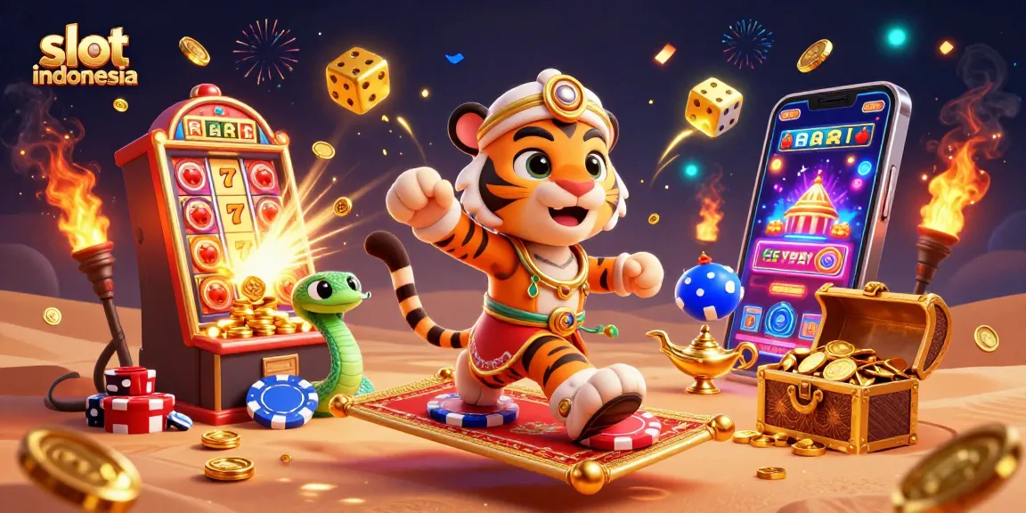 Slot Indonesia: Menangkan jackpot dengan mesin slot 3D yang mengagumkan!