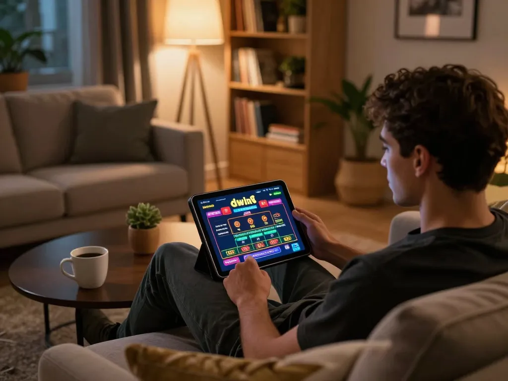 Experience engaging gameplay on dw8 with a strategic online gaming setup featuring vibrant interface.