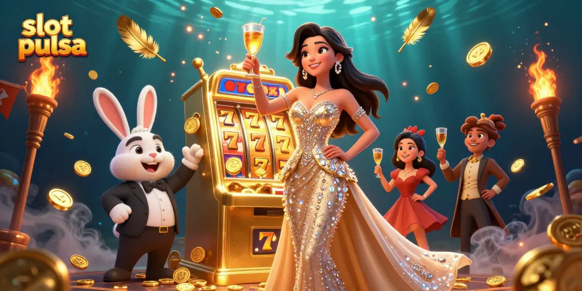 Experience the thrill of playing slot pulsa with stunning visuals and exciting game elements.