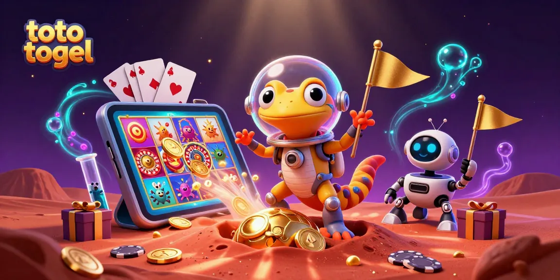 Menang besar dengan toto togel dalam ilustrasi kasino 3D yang menakjubkan.