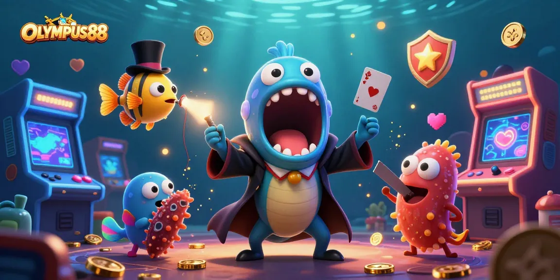 OLYMPUS88 menampilkan aksi menarik dari karakter laut dalam di dunia perjudian slot online.