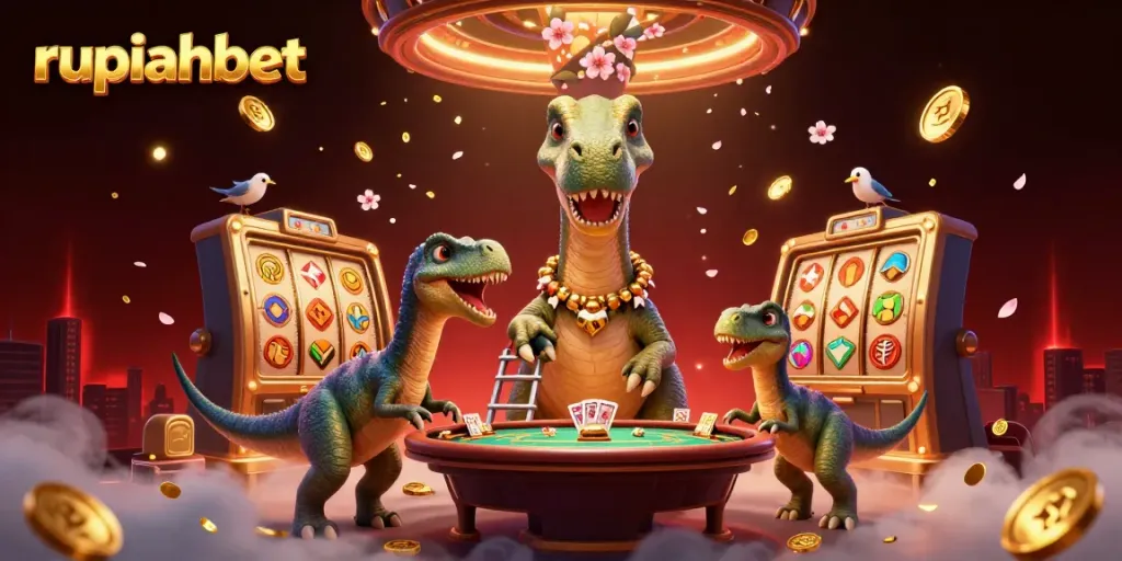 Experience thrilling action at rupiahbet with captivating characters and vibrant casino elements