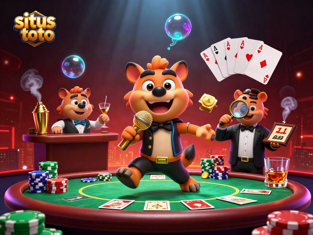 Menangkan permainan di situs toto dengan suasana kasino yang meriah dan seru.