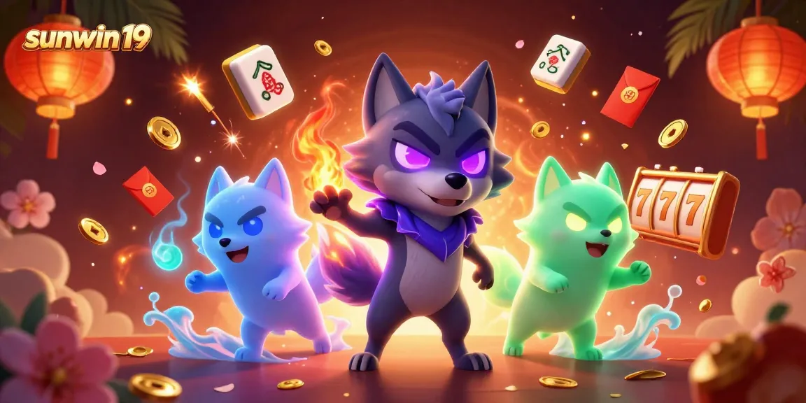 Play exciting games on sunwin 19 with vibrant casino elements and dynamic luck-enhancing visuals.