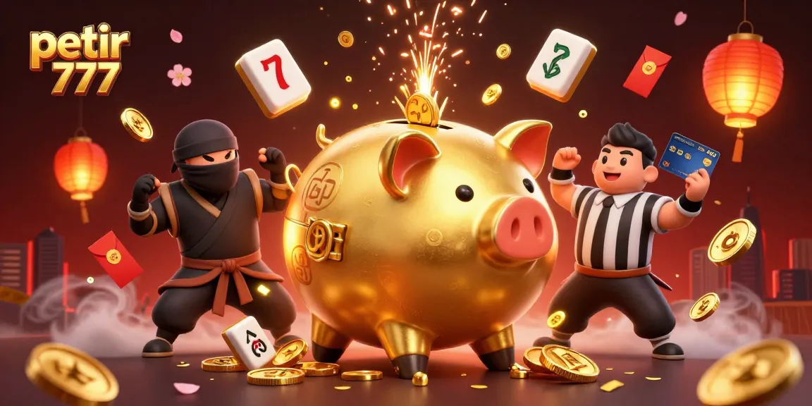 Experience epic wins with petir 777 in this dynamic slots classic illustration featuring action-packed gaming elements.