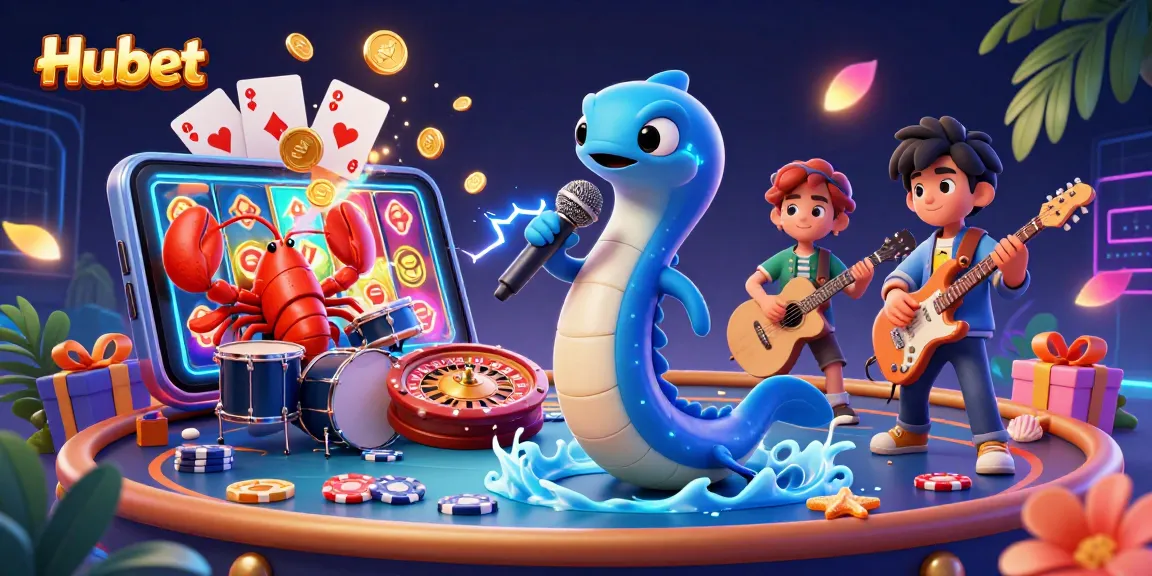 Join the excitement at Hubet with a vibrant underwater casino featuring captivating games and electrifying performances.