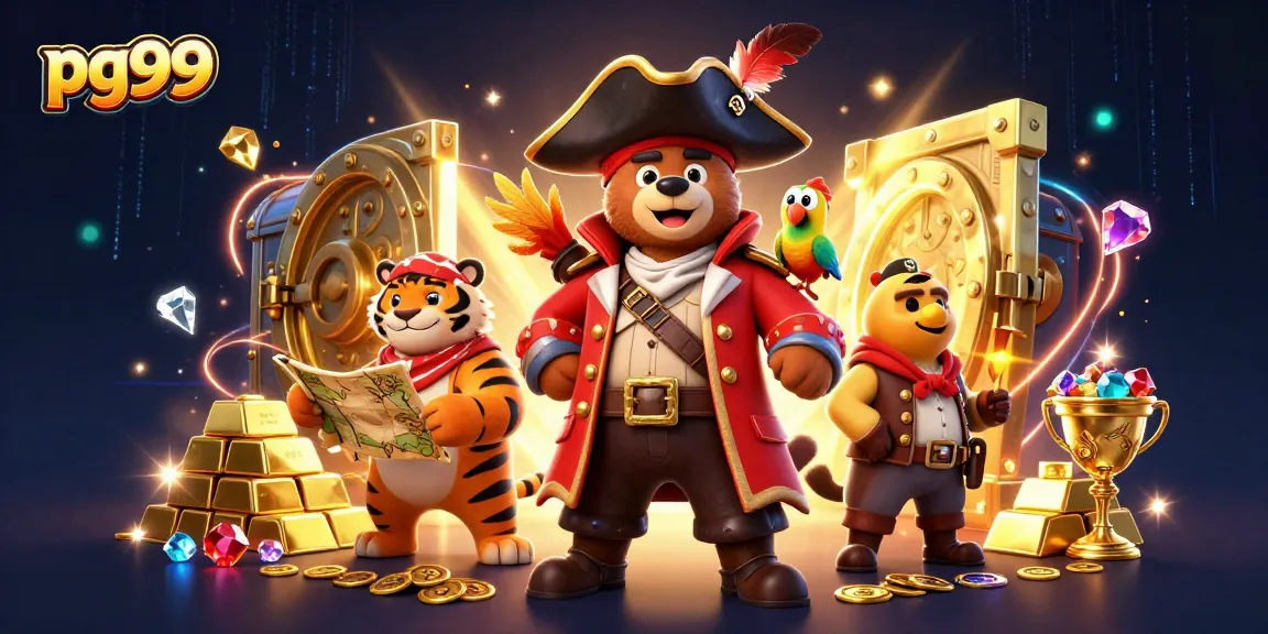 Experience thrilling jackpot excitement at pg99 with vibrant pirate characters and treasure elements
