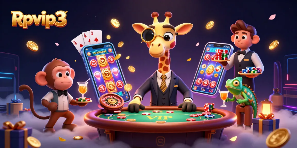 Rasakan aksi permainan yang menarik dengan karakter dan permainan kasino 3D yang vibrant dari Rpvip3.