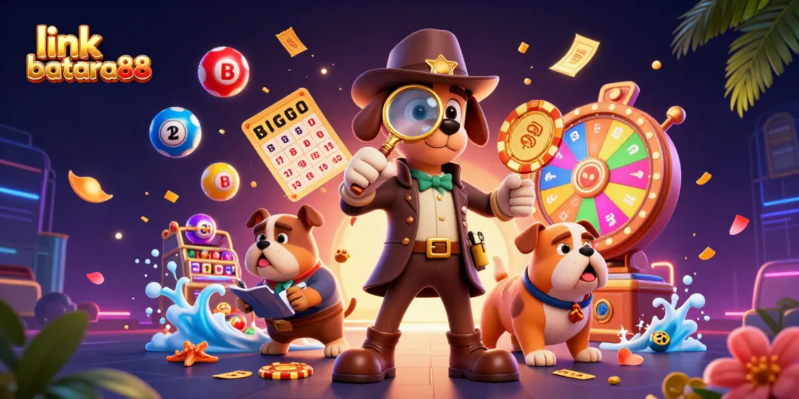 Spin the golden poker chip clue at link batara88 while the detective duo uncovers thrilling treasures.