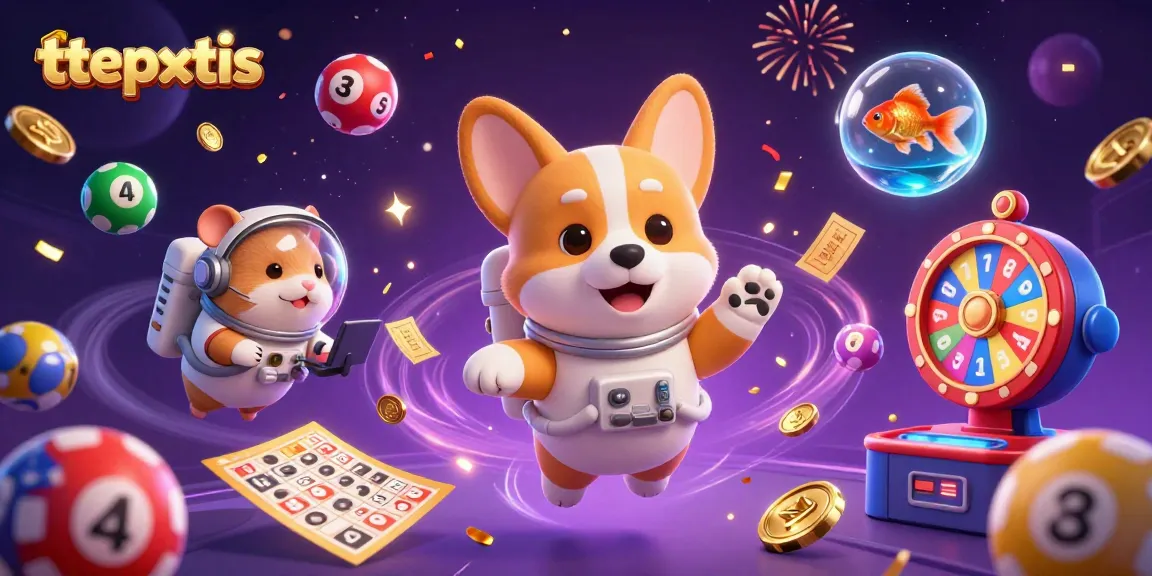 Permainan interaktif dengan karakter lucu di kasino luar angkasa texpertis.
