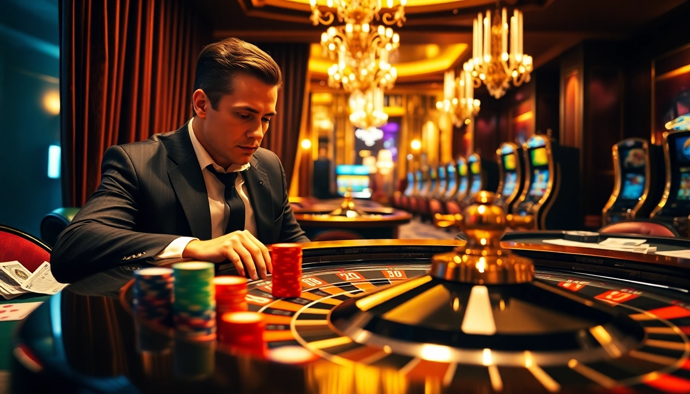 Experience the thrill of the casino with vibrant roulette wheels and luxurious surroundings at https://S8.limo/.